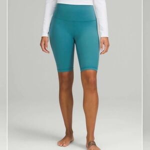 Lululemon Align Super-High-Rise Short 10" Capture Blue